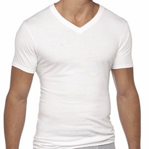 Final Price 🍂 White V-Neck T-Shirt Bundle